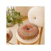 Bohemian Style Soft Round Cushion, Suitable for Living Rooms, Offices, and Gaming Chairs.