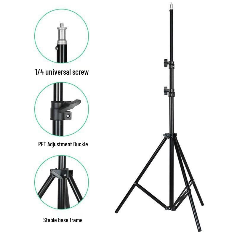 2.1m Beauty Light Stand with Tripod for Live and Fill Lighting