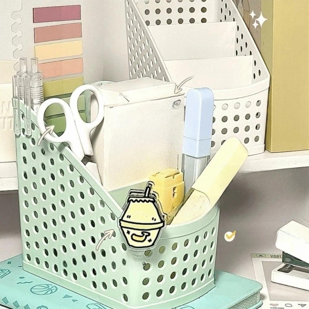 Portable Makeup Brush Holder Multi Layer Pen Holder Desktop Organizer Desk Organize
