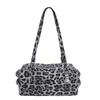 Women's Large Capacity Leopard Print Crossbody Tote - New 2025 Autumn/Winter Casual Fashion Commute Shoulder Bag.