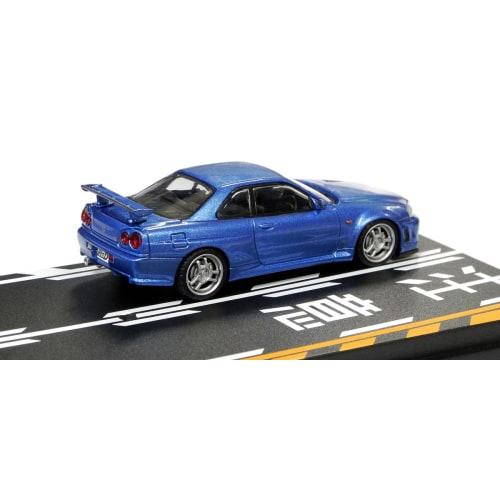 InterAllied Modeler's 1/64 Initial D Set Vol.8: Keisuke Takahashi RX-7 (FD3S) & Kozo Hoshino Skyline GT-R (BNR34) Completed Model (MD64208)