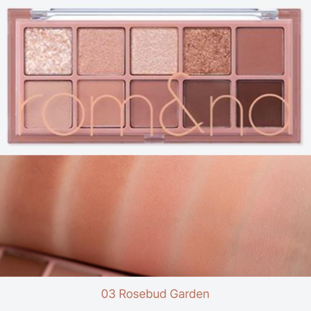 Rom&nd Mai Bun Decât Paleta – Colecție Coreeană de Farduri de Ochi, Sclipici, Nuanțe Mate și Nude, Machiaj Trend K-Beauty Cadou