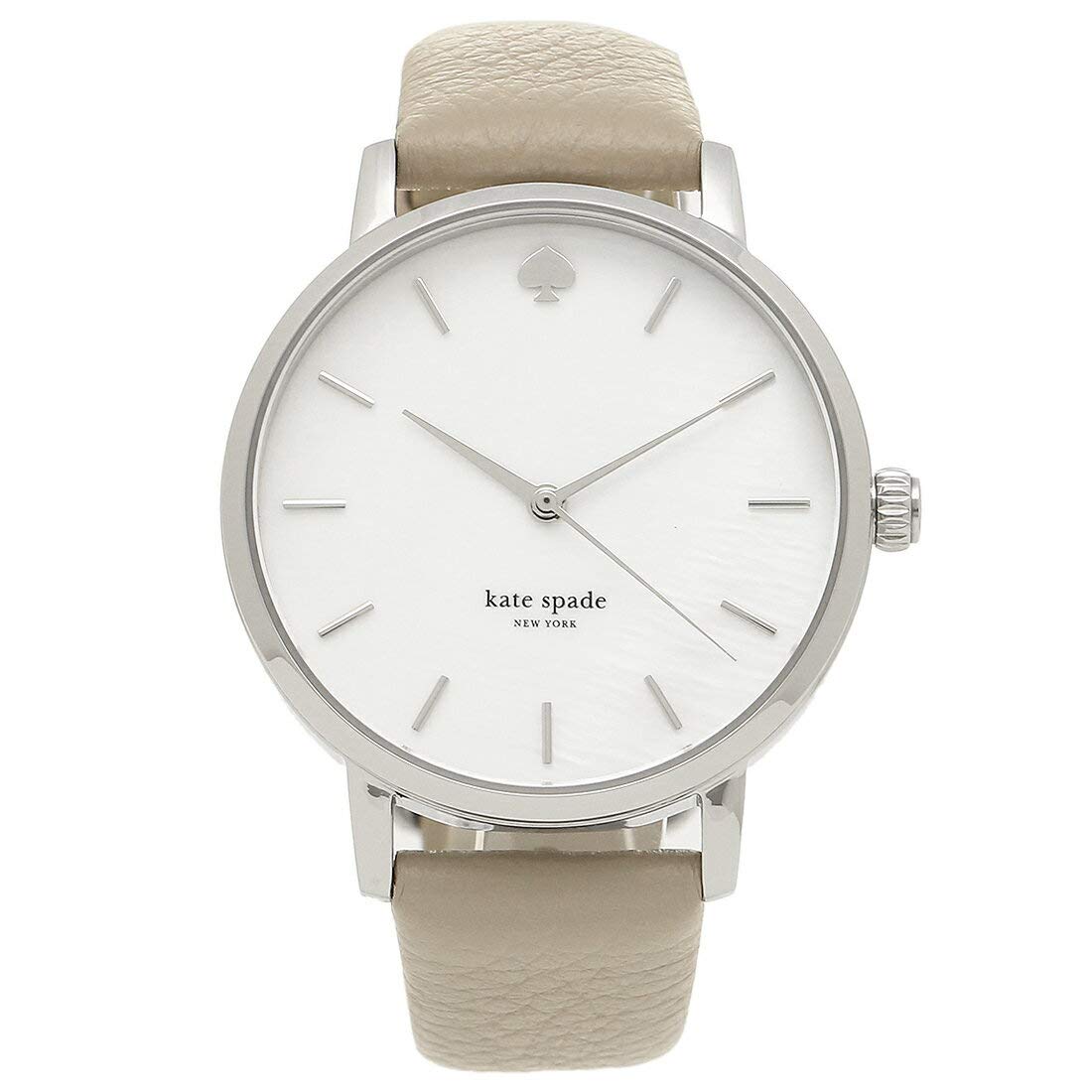 

Watch KATE SPADE KSW1141 White Shell Beige Silver [Kate Spade] Women s [Item]