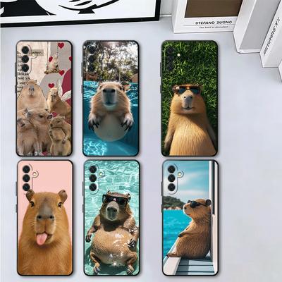 Animal Capybara Cute Soft Phone Case for Samsung A17 A37 A57 A16 A26 A36 A56 A15 A25 A35 A55 A14 A24 A34 A54 A13 A23 A33 A53 A52