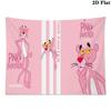 Pink Panther Wall Tapestry Aesthetic Wall Hanging Printed Fabric Blanket Decorative Tapestries for Bedroom Living Room Home Decor