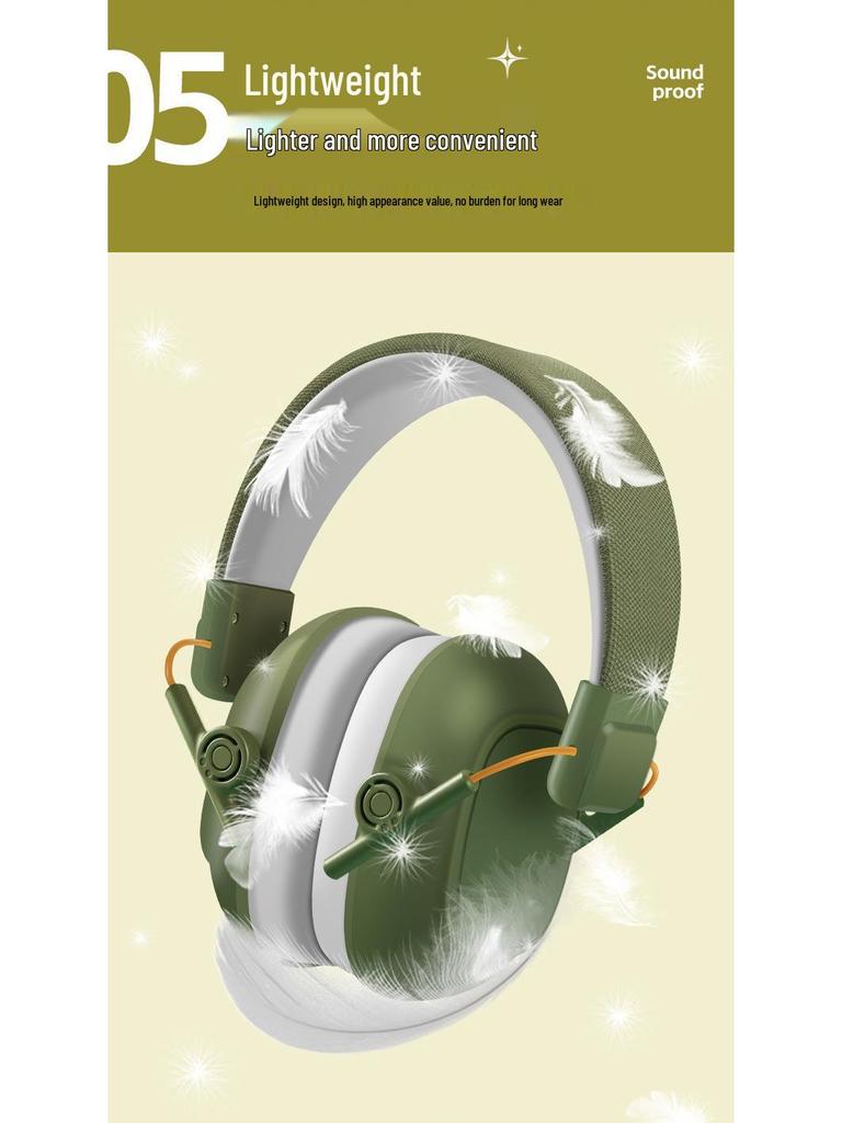 Children's CE-Certified Noise Cancelling Ear Muffs: Headphones for Sleep, Entertainment, Drumming, and Soundproofing.