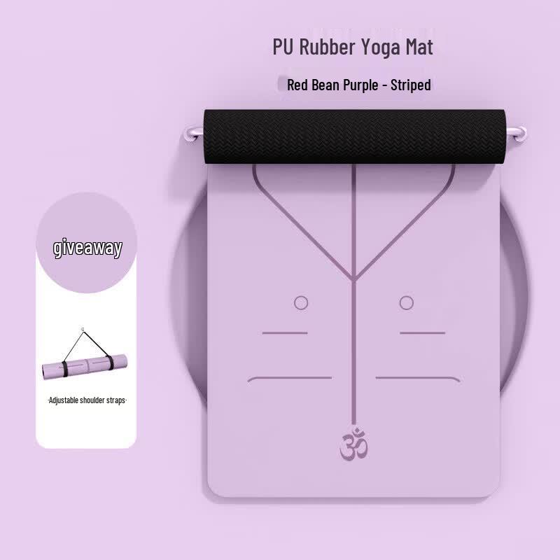 Natural Rubber Yoga  Fitness Mat