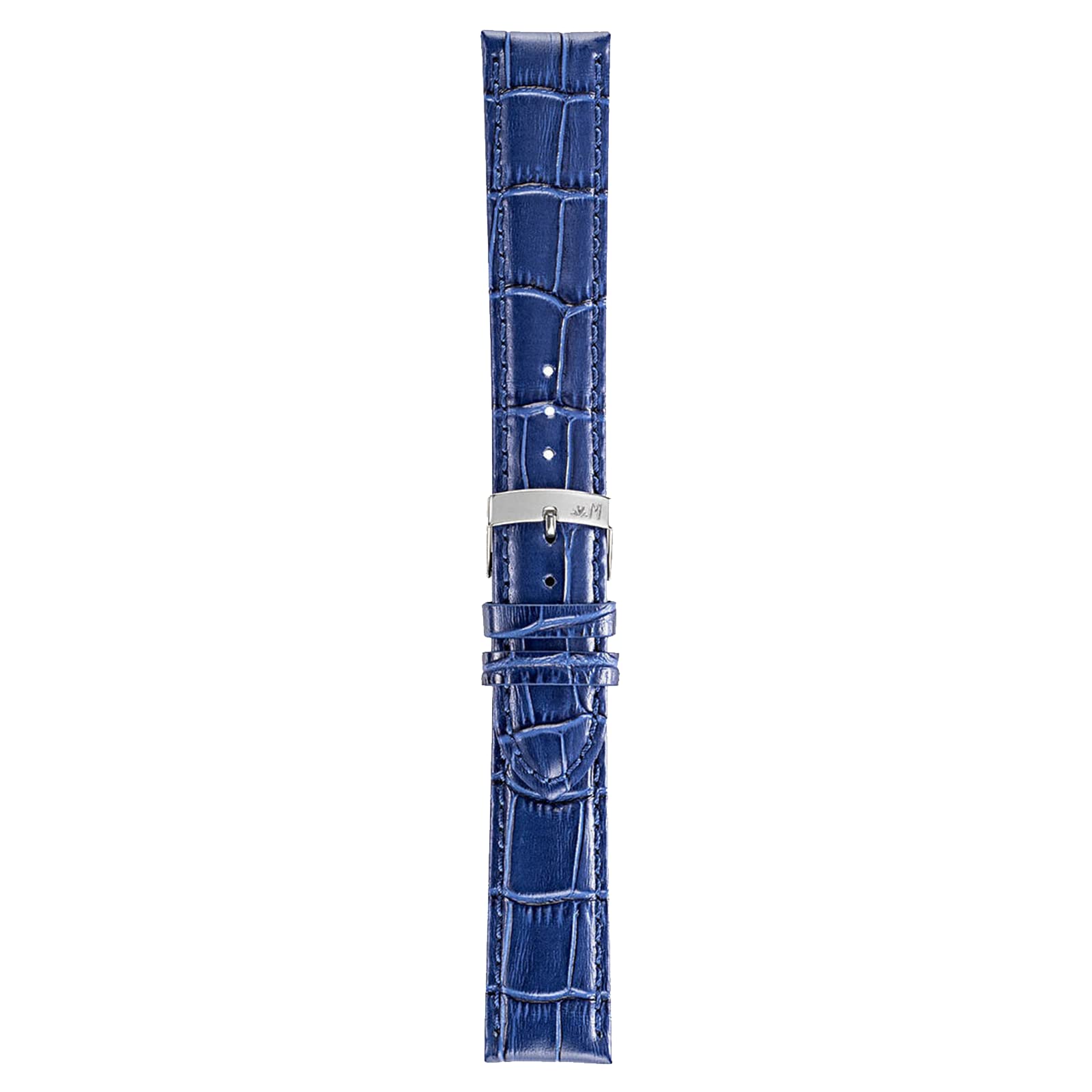 

MORELLATO [Morellato] Embossed Cowhide Leather Watch Strap SAMBA 16mm Royal Blue with Replacement Tool [Official Import] X2704656265016