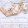 Set Bow DIY Nail Art Rhinestones Kit White Flower Nail Art Charms Multi Shaped Jelly Bear Shape
