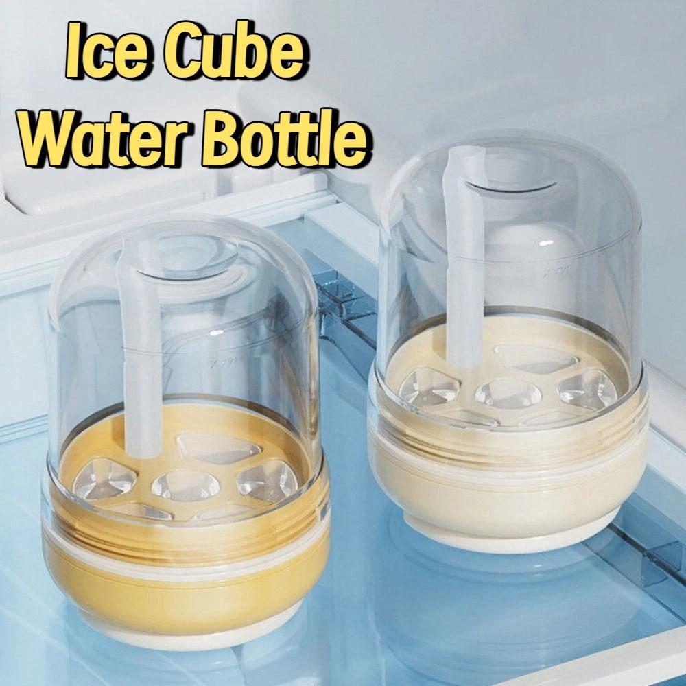 380ml Ice Cube Water Bottle Reusable Ice Mould Tray DIY Ice Cube Molds  Travel