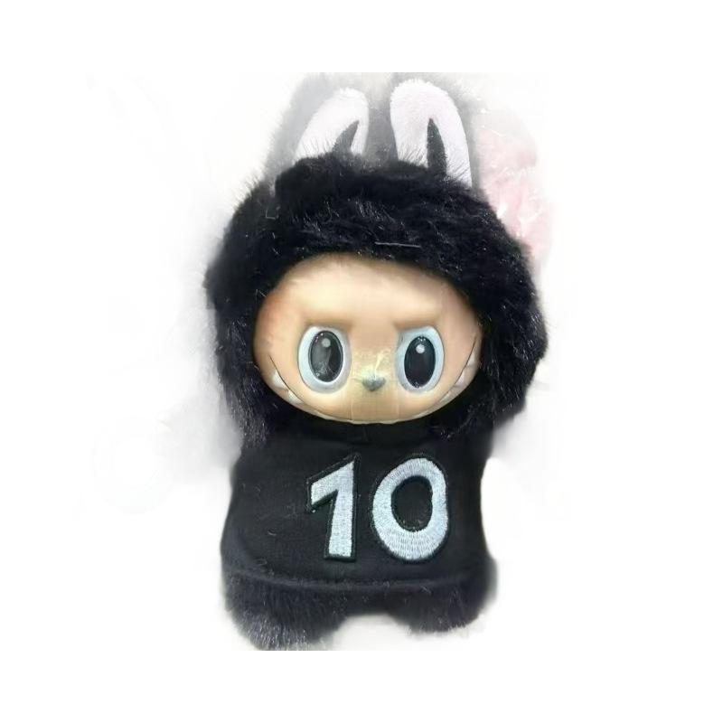 LABUBU Plush Toy Pendants 10th Anniversary Exhibition Limited Edition Trendy Bubble Plush Toys