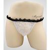 Gay Floral Lace Transparent G-String Sexy T-Pants Pseudo-Girl Men Sex Underwear Sissy Lingerie Erotic Male Bugle Pouch Underpant