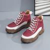 Fashion Pipe Boots Hiphop Lady Boot Flats Sneakers Offers Women's Shoes Large Size 44 45 Sports To Play Fashion Funny Bity Baskette