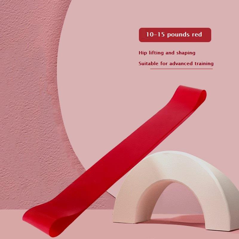 Yoga-Elastikband mit kreisförmiger Widerstandsschlaufe