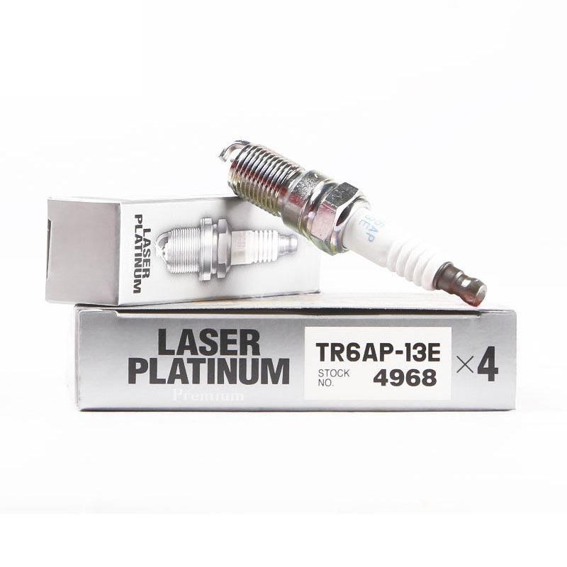 4/6 шт. Платиновые свечи зажигания 4968 TR6AP-13E для FORD FOCUS GALAXY MONDEO EXPLORER S-MAX F-150 F150 C-MAX JAGUAR XF XJ X-TYPE 4Pcs
