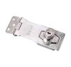 304 Stainless Steel Waterproof Polished Key Lock Plate Buckle Split Door Easy Access Opening Drawer Cabinet Cupboard Grain