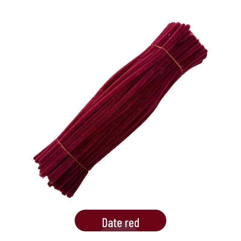 Buntes Chenilledraht DIY-Set: Verschlüsselte, veränderbare Pfeifenreiniger für pädagogische Kinderprojekte