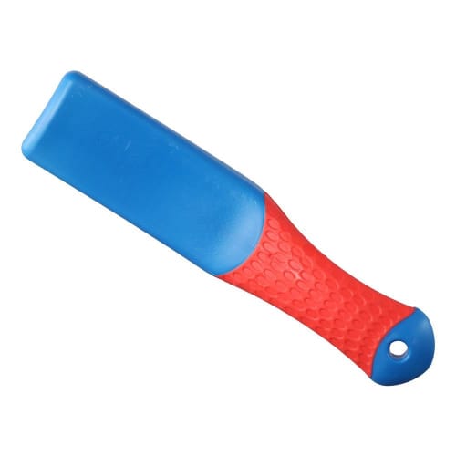 A small stainless steel wire brush that can be used to remove rust, clean paint, and remove rust from metal.