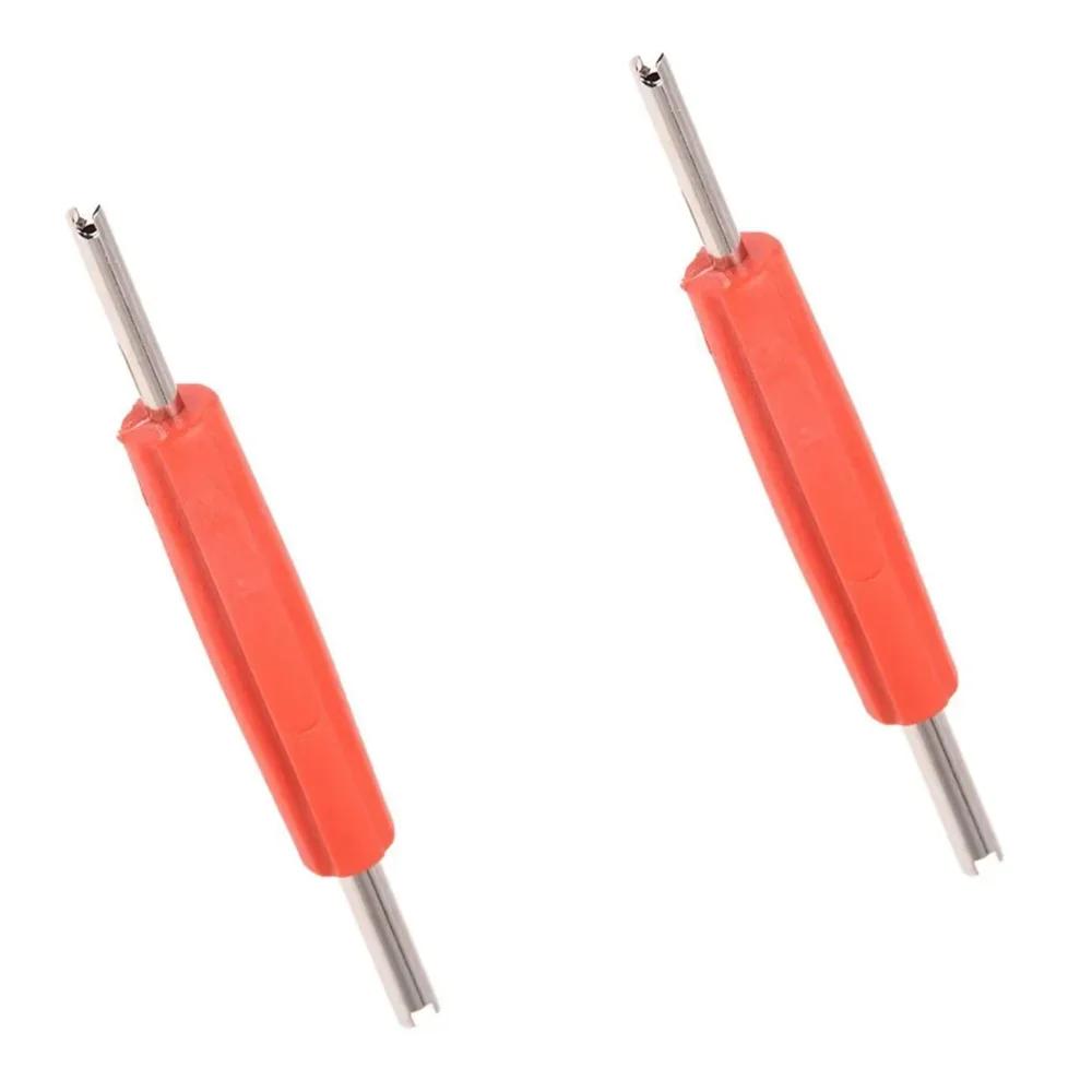 Valve Stem Removal Tool Single and Double Heads Valve Core Remover Tire Repair Tools for Cars Trucks Motorcycles Bikes