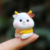 Winzige Harztiere Figur Mini Tiger Katze Hase Kuh Miniaturstatue für Puppenhaus Feengarten Terrarien Pflanzentopf Dekorationen Kuchenaufsatz Dekoration
