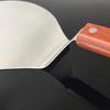 13inch Round Steel Cake Wooden Handle Stainless Kitchen Pizza Shovel Baking Tool