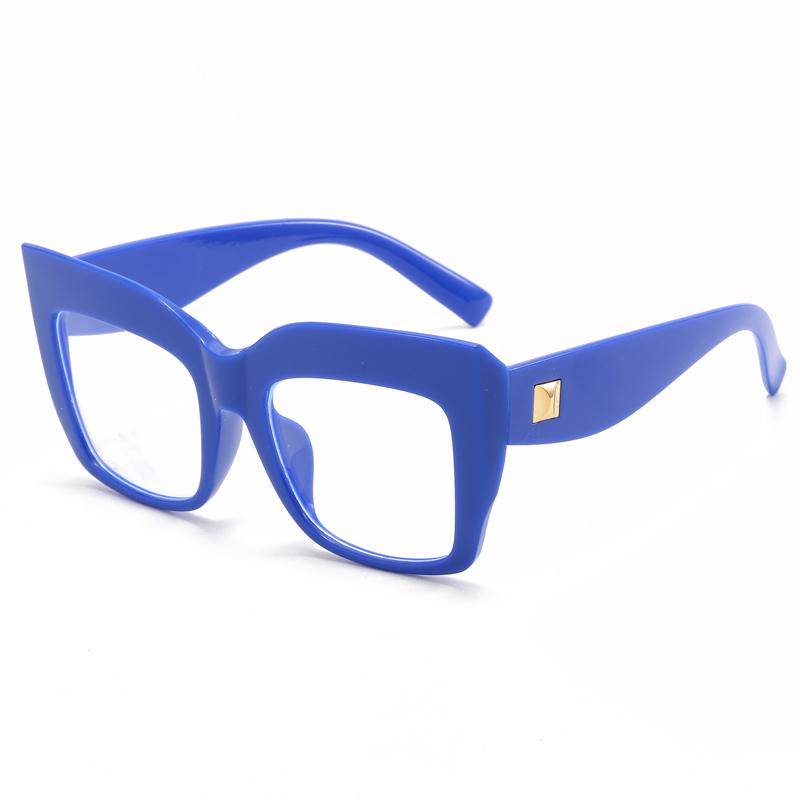 

Oversized Square Women S Glasses Frames Fashion Blue Anti Blue Light Eyeglasses Optical Lenses Female Luxury Brand Big Eyewear