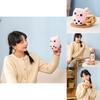Cozy Reversible Secret Pouch Boba Plushie Bubble Tea Milk Stuffed Toy For Kids