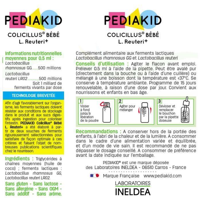 Pediakid Colicillus Bébé L.Reuteri+ 8ml