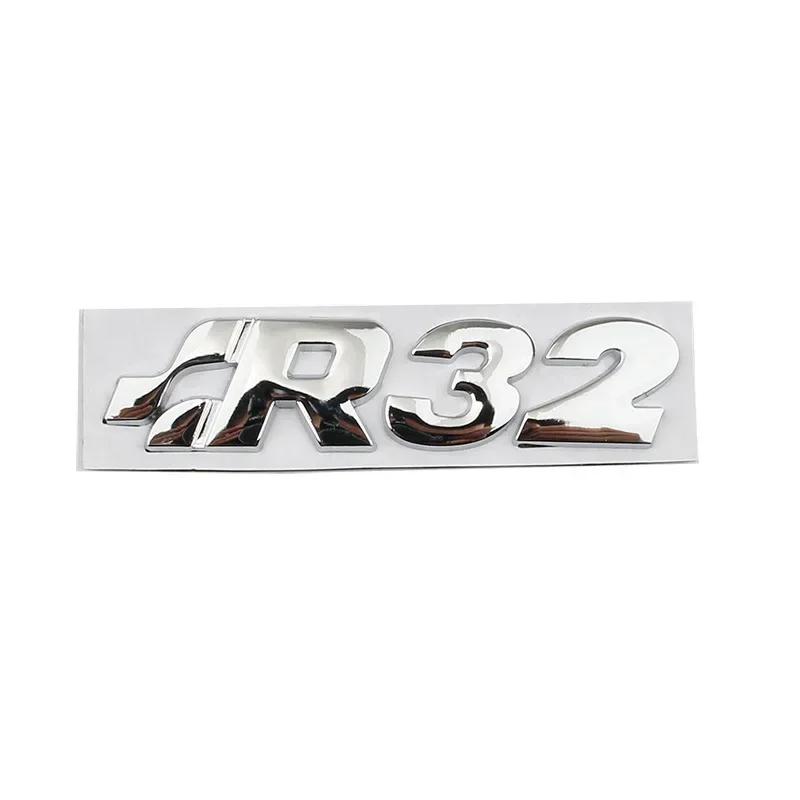 3D Metall R32 R35 R36 Heckklappe Kofferraum Emblem Badge Aufkleber Für SR32 SR35 SR36