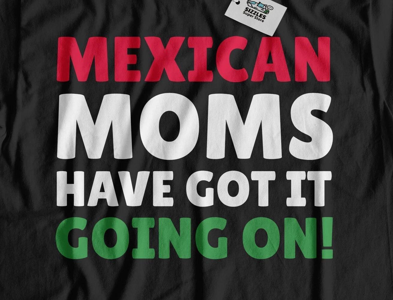 Funny Mexican Mom T-Shirt Mexico Mothers Day Gifts 3XL