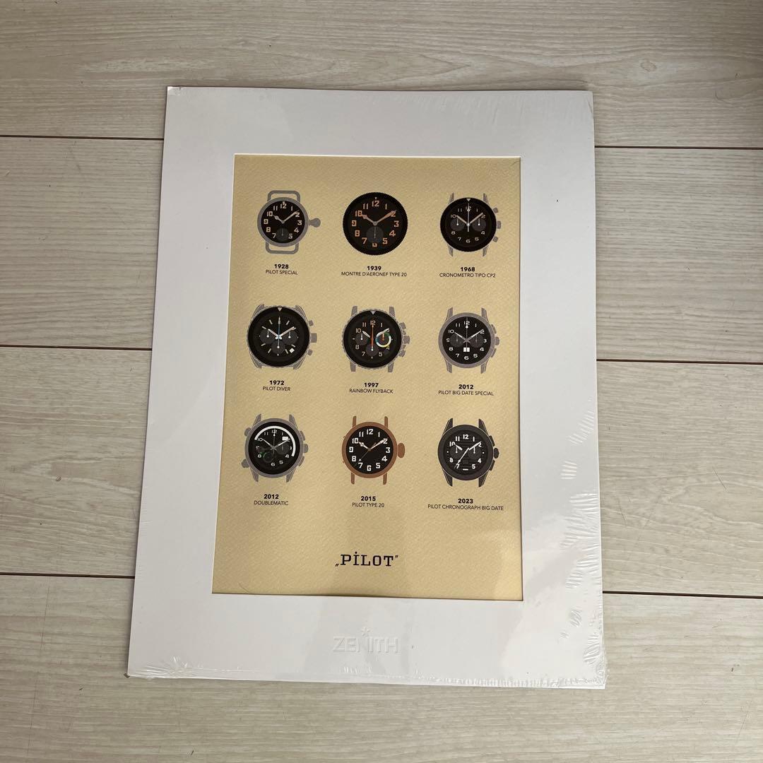 Used [Not for sale] ZENITH past PILOT original illustrations