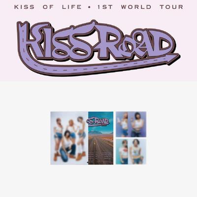 KISS OF LIFE 1. Welttournee KISS ROAD L-Halter & Poster Set
