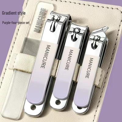 HANDUNYOU 4-teiliges Nagelknipser-Set