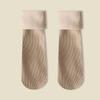 Seamless Thick Plush Snow Sock Middle Tube Mid Length Sock Hot Sleeping Socks  for Women Mens