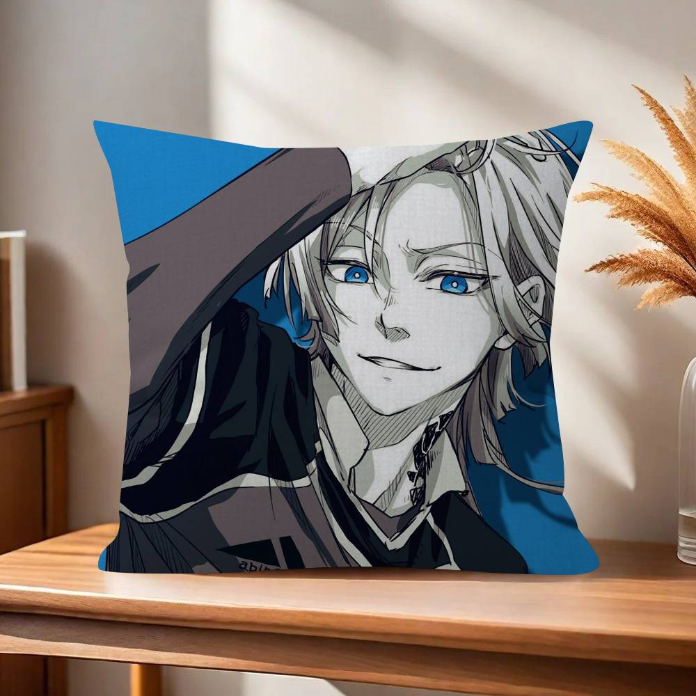 Anime mMichael cool Kaiser  Pillow Gift Home Office Decoration Bedroom Sofa Car Cushion Cover case 45x45