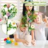 Artificial Flowers, Easter Colored Eggs Bunny Decorative Cuttings, Suitable For Home Party Vase Flower Arrangement Centerpiece, 5 Pcs