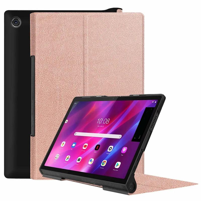 Dla Lenovo Yoga Tab 11 YT-J706F Case Ultra cienka inteligentna obudowa tabletu dla Lenovo Yoga Tab 13 YT-K606F stojak skrzynki pokrywa Funda