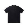 Li Ning Letter Print Casual Round Neck Pullover Short Sleeve T-Shirt Unisex Tops Black AHSU235-2