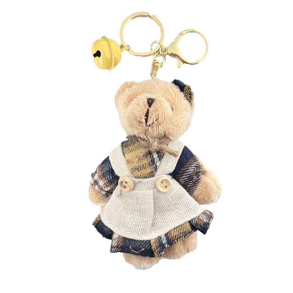 

Accessories Girl Decoration Bear Charm Plush Bear Keychain Plush Pendant Keychain Dolls Car Keyring