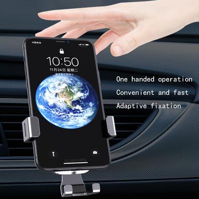Gravity Car Mount For Mobile Phone Holder Car Air Vent Clip Stand Cell Phone GPS Support For iPhone for Huawei for Samsung