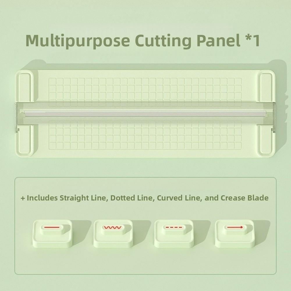 Bidirectional Cutting 4-in-1 Paper Cutter Precision Craft Paper Cutter Shredder Business Use