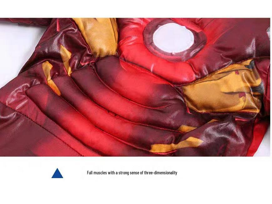 Kids' Muscle Costume: Halloween Heroes – Iron Man, Captain America, Thor, Hulk, Optimus Prime, and Spider-Man