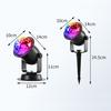 Outdoor Halloween Christmas Lights Projector Water Wave Projector Lamps Waterproof Ocean Ripple Projection Light with Remote