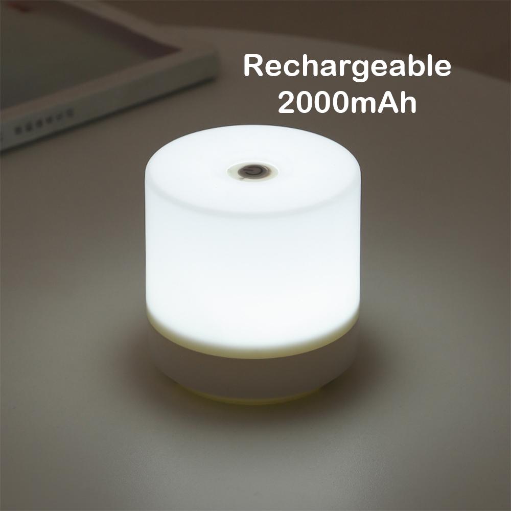 

Сенсорный прикроватный светильник, небольшой USB-ночник, 3 режима, затемнение, настольная лампа для спальни, защита глаз для детей, подарок, светодиодная лампа для книг