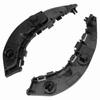 Front Bumper Brackets Support 71193SNAA01 Black Replacement for Civic 20062011