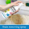 120ml Stain Spray Laundry Stain Remover Spray for Carpet Cleaning Fabric Stubborn Grease Oil Cleaner Yellow Removal Bleach