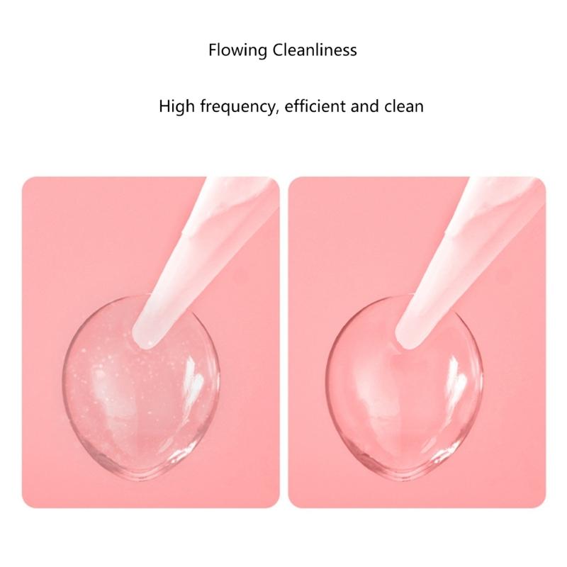 Portable Contact Lens Cleaning Machine for Daily Use Rechargeable High Frequency 2IN1 Ultrasonic Lens Cleaner Container