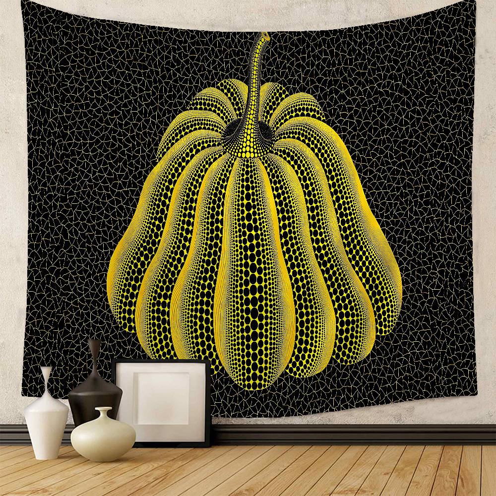 Artwork Classic Kkusama Yyayoi Printed Large Wall Tapestry Buddha Wall Decoration Witchcraft Bohemian Hippie Wall Art Decor