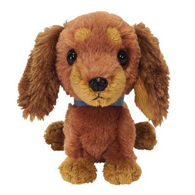 Sunlemon Yavruları! Minyatür Dachshund, Kahverengi, Küçük, 13 x 16 x 14 cm, Peluş Oyuncak, Hayvan, Köpek, P-5942