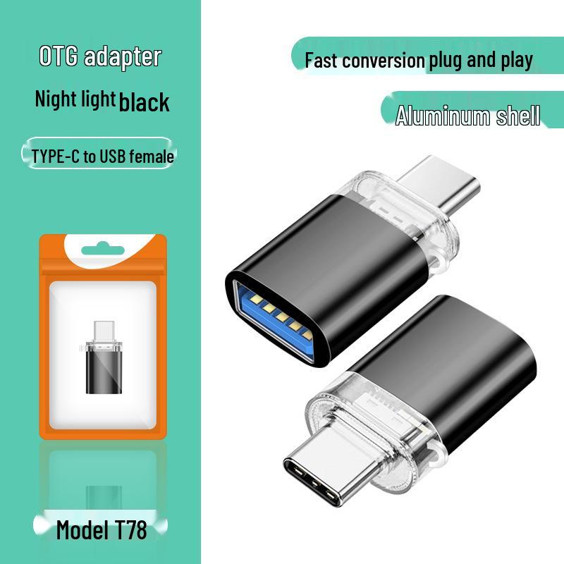 Adaptor OTG USB 3.0 la Type-C pentru telefoane Apple, Huawei, Xiaomi